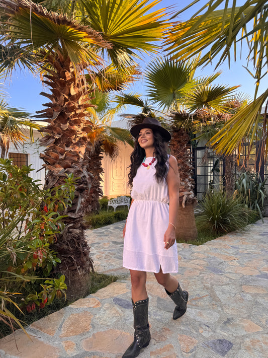 Soft White Dress