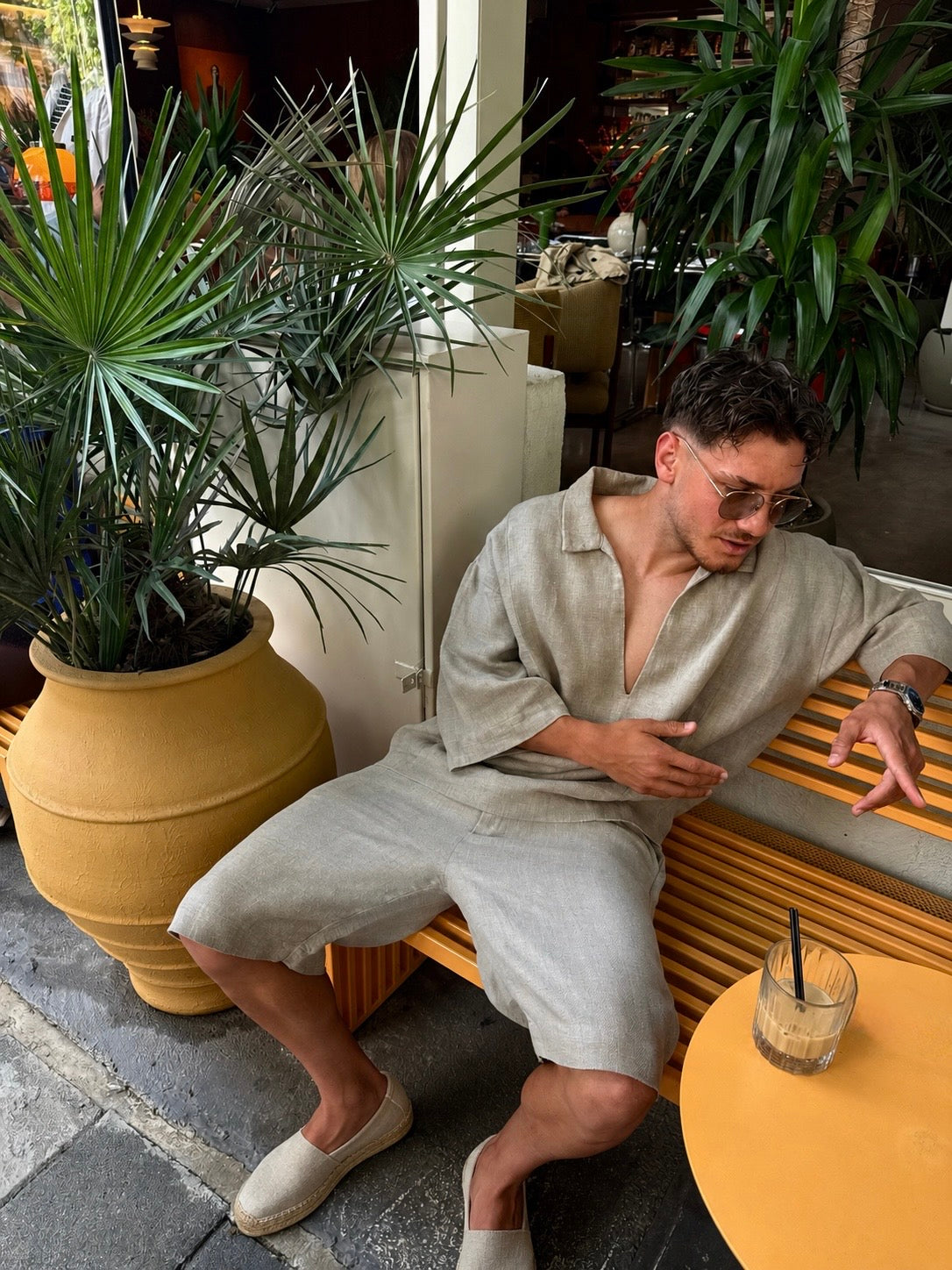 Men's Premium Linen Set