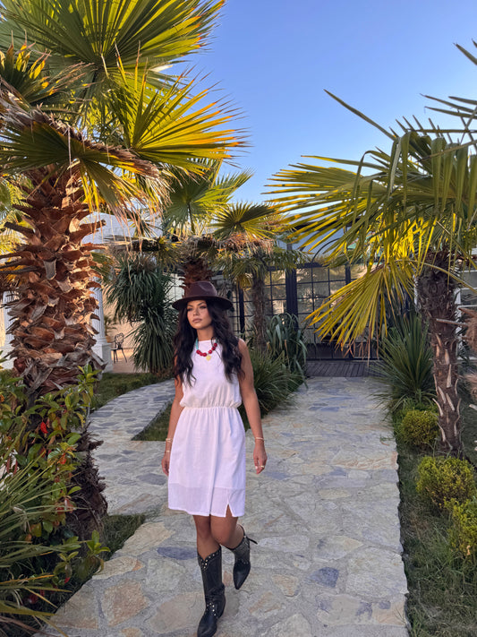 Soft White Dress