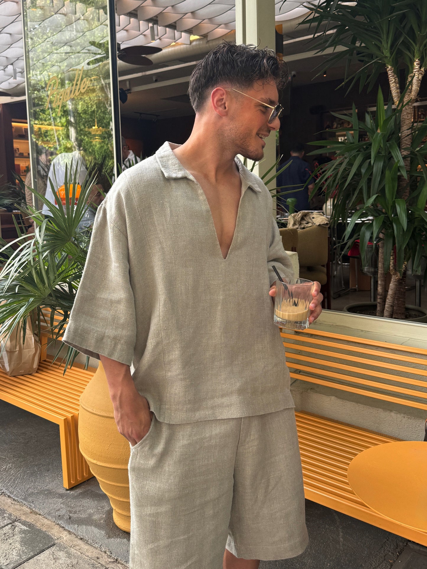 Men's Premium Linen Set