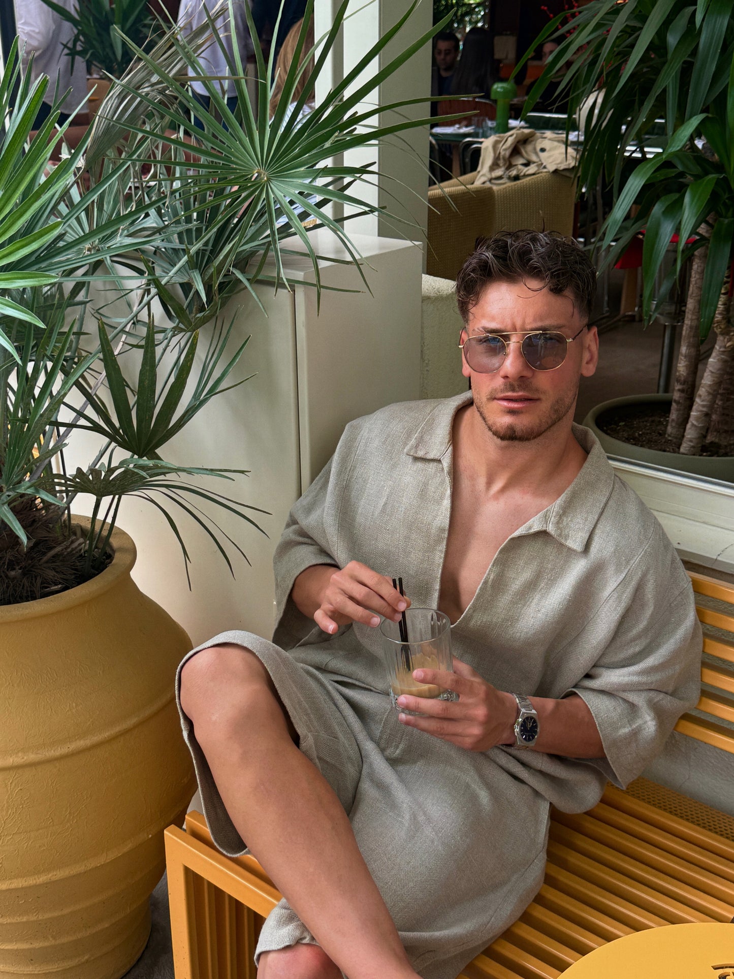 Men's Premium Linen Set