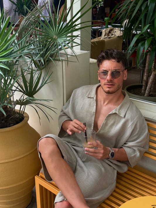 Men's Premium Linen Set